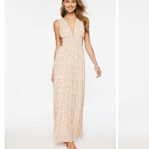 Floral Print Maxi Dress